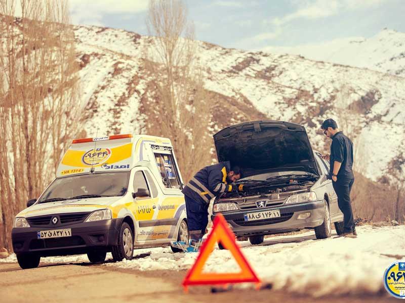 آمادگی ناوگان امدادخودروایران برای طرح زمستانی