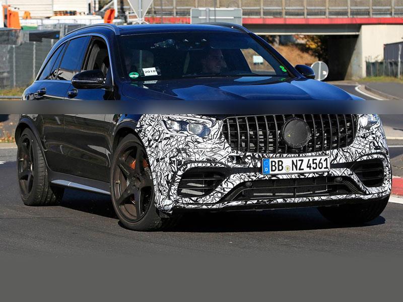 مرسدس AMG GLC 63 به روز شده درز کرد