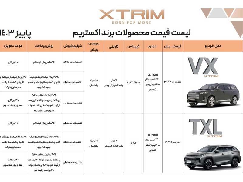 شرایط فروش خودروهای برند «اکستریم» اعلام شد