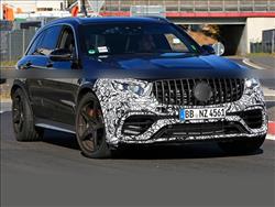 مرسدس AMG GLC 63 به روز شده درز کرد